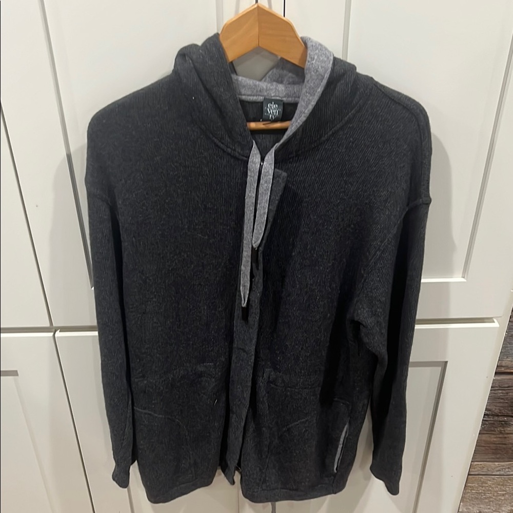 Eleventy Dark Gray Women's Cardigan